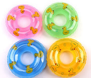 Children Playing With Water Toys Small Yellow Duck