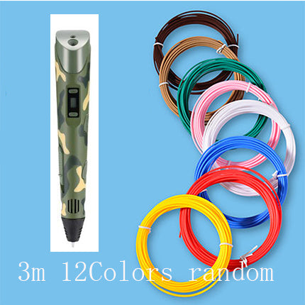 3D stift (3D print pen) zwei generation graffiti 3D stereoskopischen pinsel kinder puzzle malerei spielzeug
