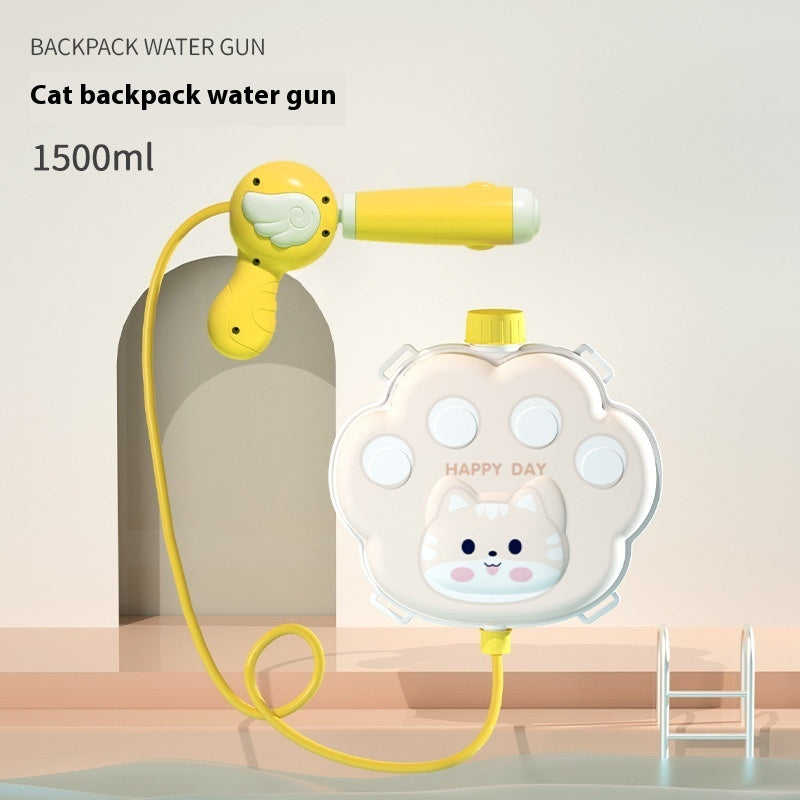 Kinder Cartoon Rucksack Wasser pistole Wasser Strand Spielzeug