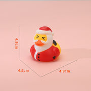 "Vinyl-Weihnachtsgeweih Kleine Gelbe Ente Wasser-Spielzeuge"