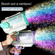 80 Löcher Bazooka Bubble Machine Kinderspiel zeug