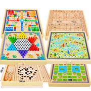 mytooy Holz-Brettspiel Sammlung