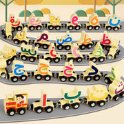 Arabisch Russisch Magnetischer Zug Kinderspiel zeug
