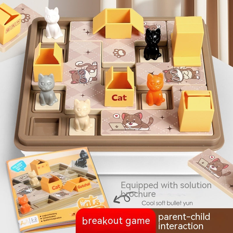 Versteckte Katzen-Räumung Brettspiel spielzeug für Kinder