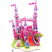 Children's 3D Three Dimensional Puzzle Paper Educational Toys Diy Building Hut