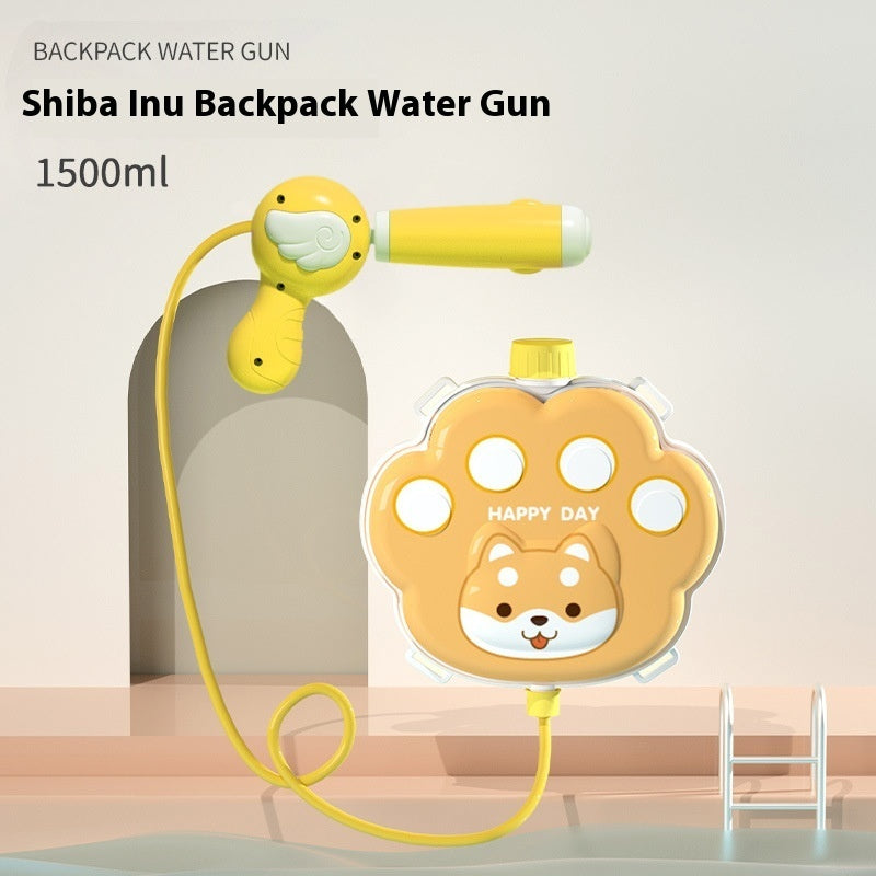 Kinder Cartoon Rucksack Wasser pistole Wasser Strand Spielzeug