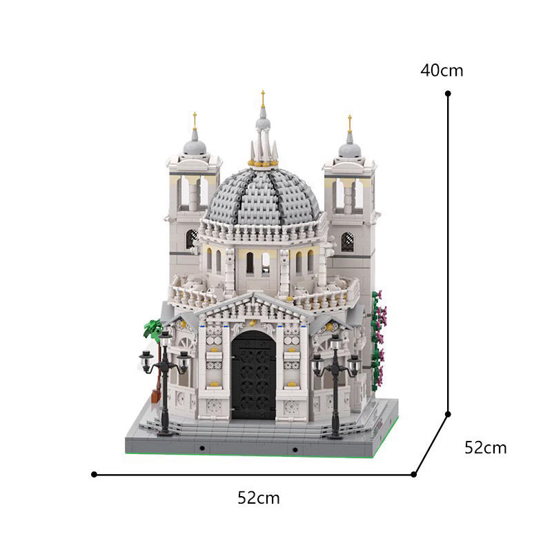 Salute Ankang Notre Dame Kirche Großes Wahrzeichen Plastiks pielzeug