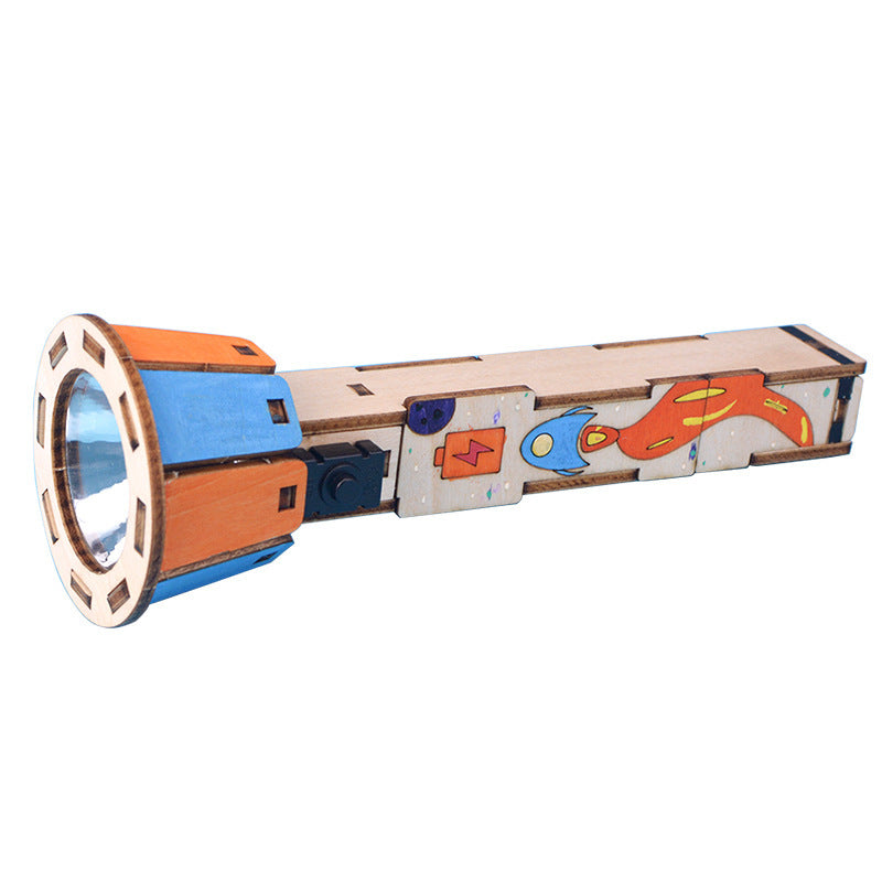 Kinder-Handgefertigte DIY-Taschenlampen-Spielzeuge