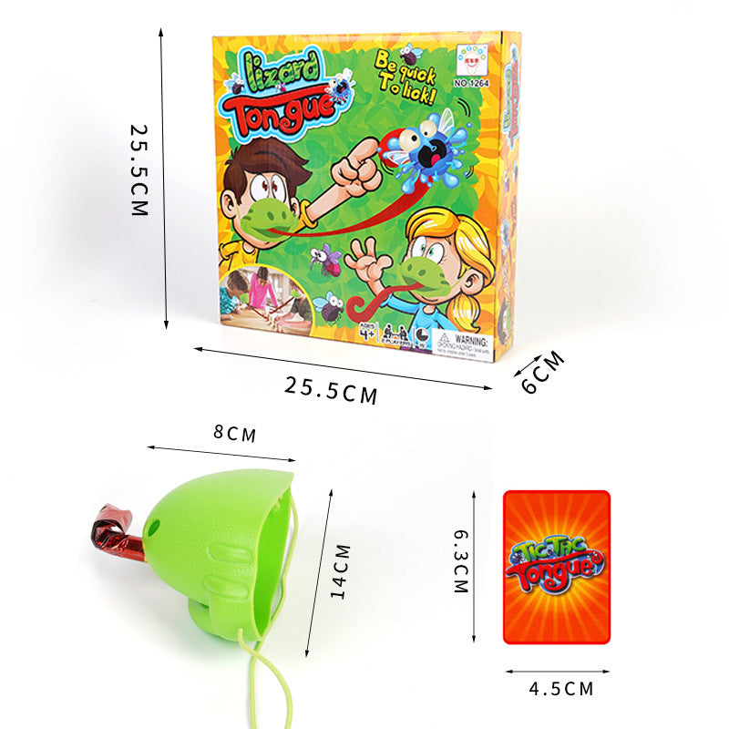 Brettspiel Gierige Schlange Farb verändernde Eidechse Spielkarten Kinderspiel zeug