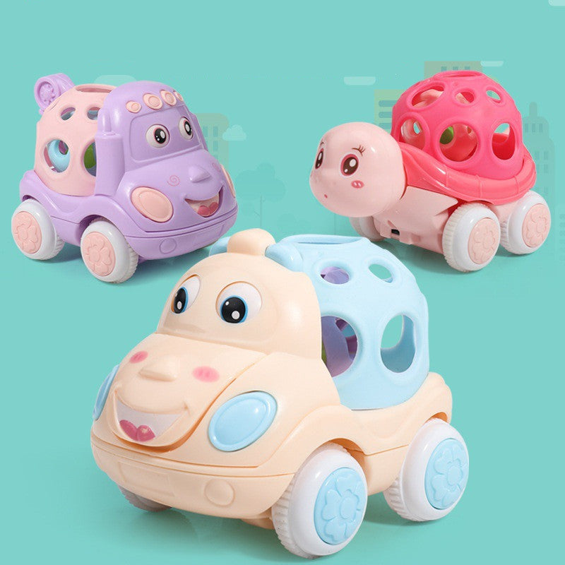 Baby Stimme Inertial Auto Mit Hand Glocke Frühen Bildung Pädagogisches Spielzeug