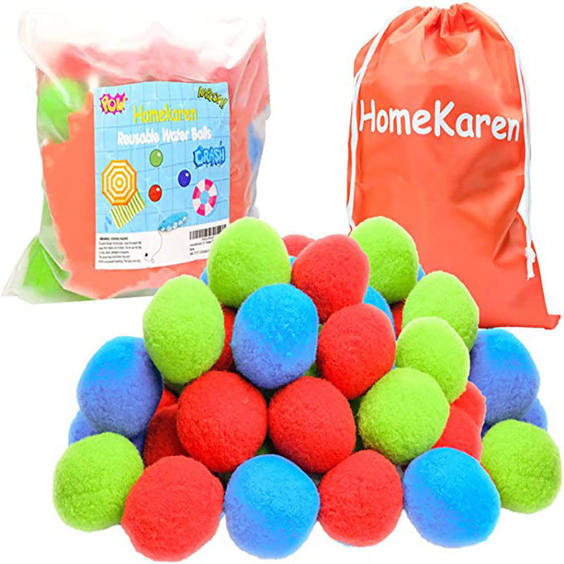 Schwimmen Pool Strand Spielzeug Wasser Kampf Baumwolle Bälle Wasser Luftballons