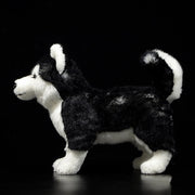 Mandarin Augen Husky Hunde Figur Schlitten Hund Plüschtiere