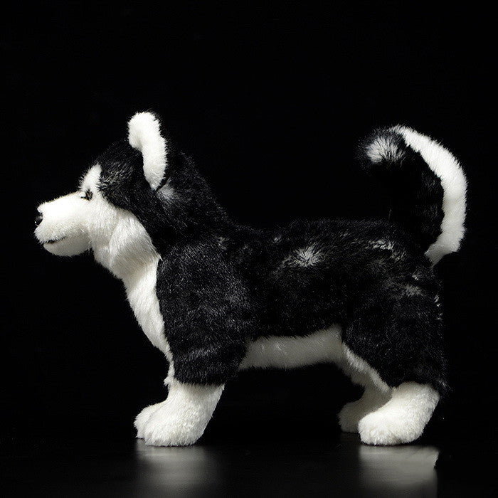 Mandarin Augen Husky Hunde Figur Schlitten Hund Plüschtiere