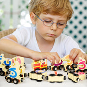 Arabisch Russisch Magnetischer Zug Kinderspiel zeug