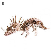 "Tyrannosaurus Holz Drei-Dimensionales Puzzle Modell Lernspielzeug für Kinder"