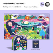 Flugzeug-Tier-Puzzle Kinder-Puzzle Papier-Spielzeug