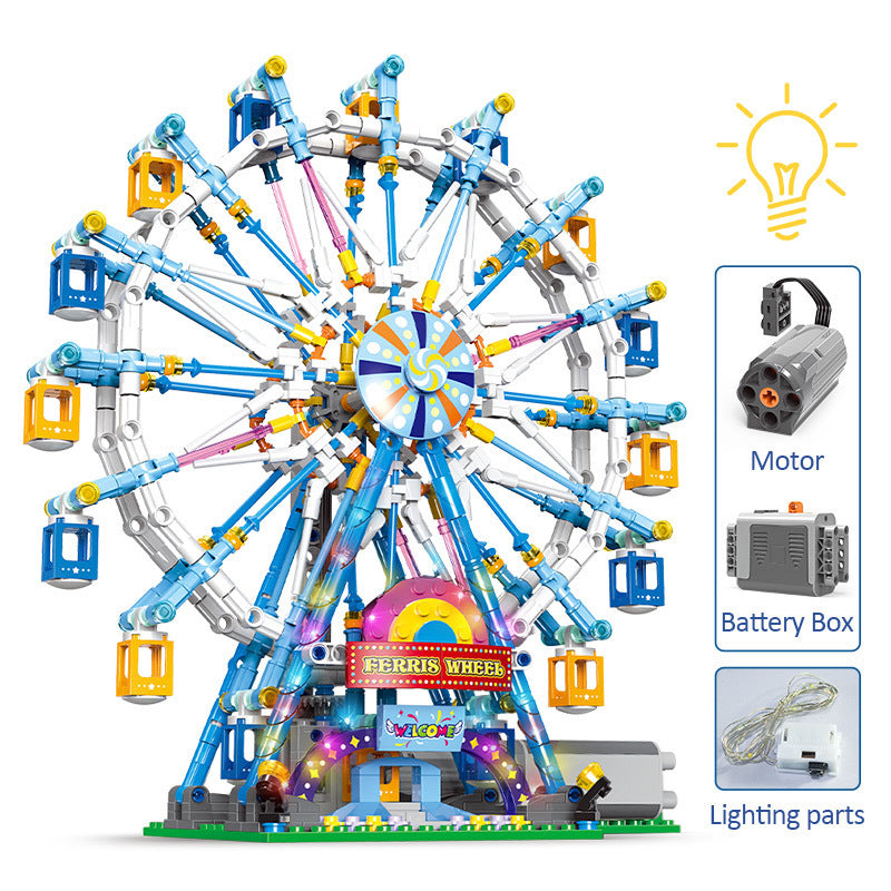 Elektrisches Riesenrad Zusammenbau-Modellspielzeug