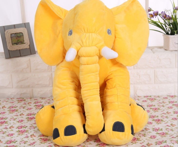 Elephant Plüschs pielzeug Tröstendes Kissen Schlafende Kinder puppe