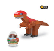"Bauklötze, Jurassisch, Dinosaurier, Gedrehtes Ei, Kinderspielzeug"