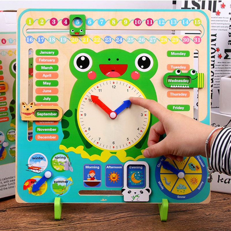 mytooy Montessori Jahresuhr Lernspielzeug