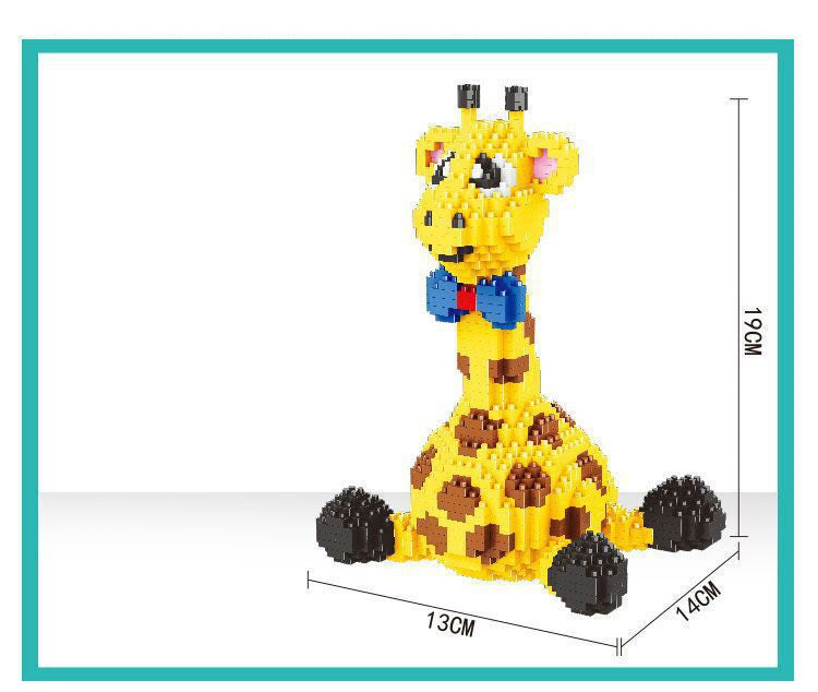 "Zusammengebautes Bauklötze Kinder Lernpuzzle Spielzeug"