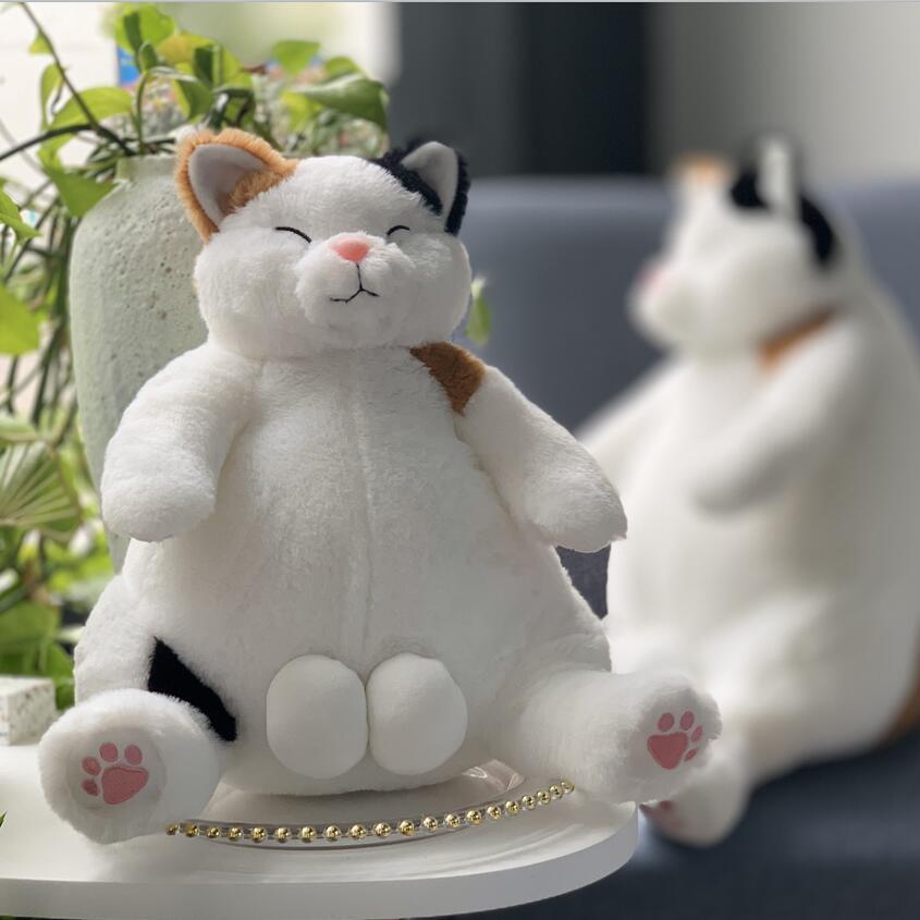 Süße faule Katzen puppe Plüschtiere