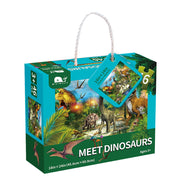 Kinder pädagogisches Spielzeug leuchtendes Dinosaurier-Puzzle
