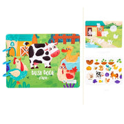 Kinder geschäftige Buch pädagogisches Spielzeug Wiederholte Paste Mein Shop