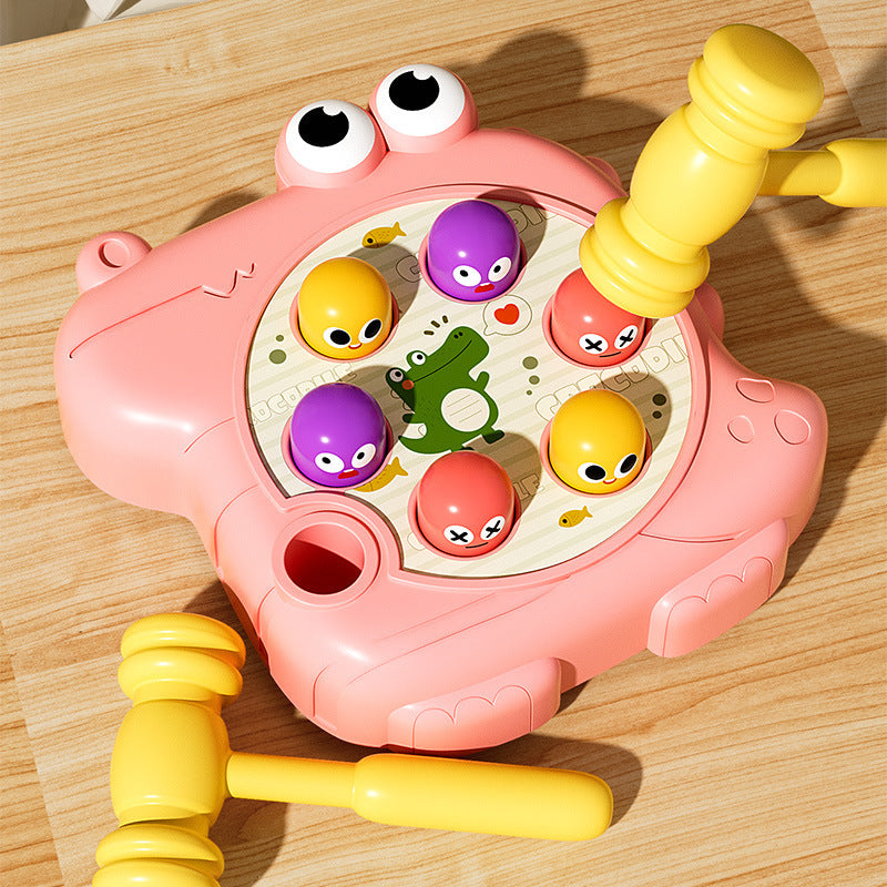 Handheld-Krokodil-Kinder-Schlags pielzeug