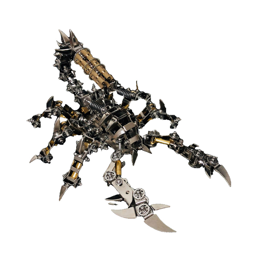 Metall Punk Mecha Getriebe Modell Baustein Spielzeug