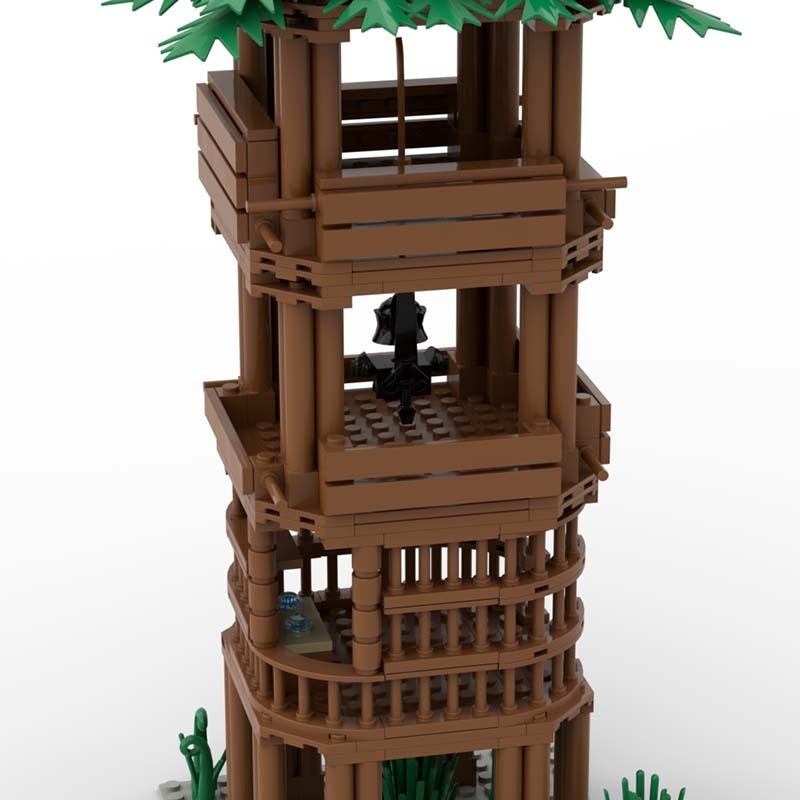 Kleine Partikel Bausteine kinder Spielzeug Montage Kleine Holz Turm