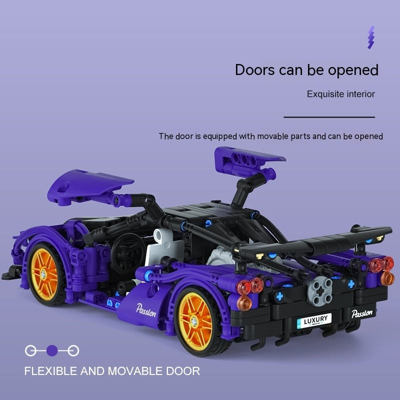 Ziji Machinery Crazy Super Running Educational Assembled Plastic Toys  Produktinformation:  Material: Kunststoff Typ: Bildungsbaukasten Funktion: Zusammengebaut, läuft schnell Farbe: Verschiedene Farben je nach Modell Verpackungsinhalt:  Bausatz: 1 Set