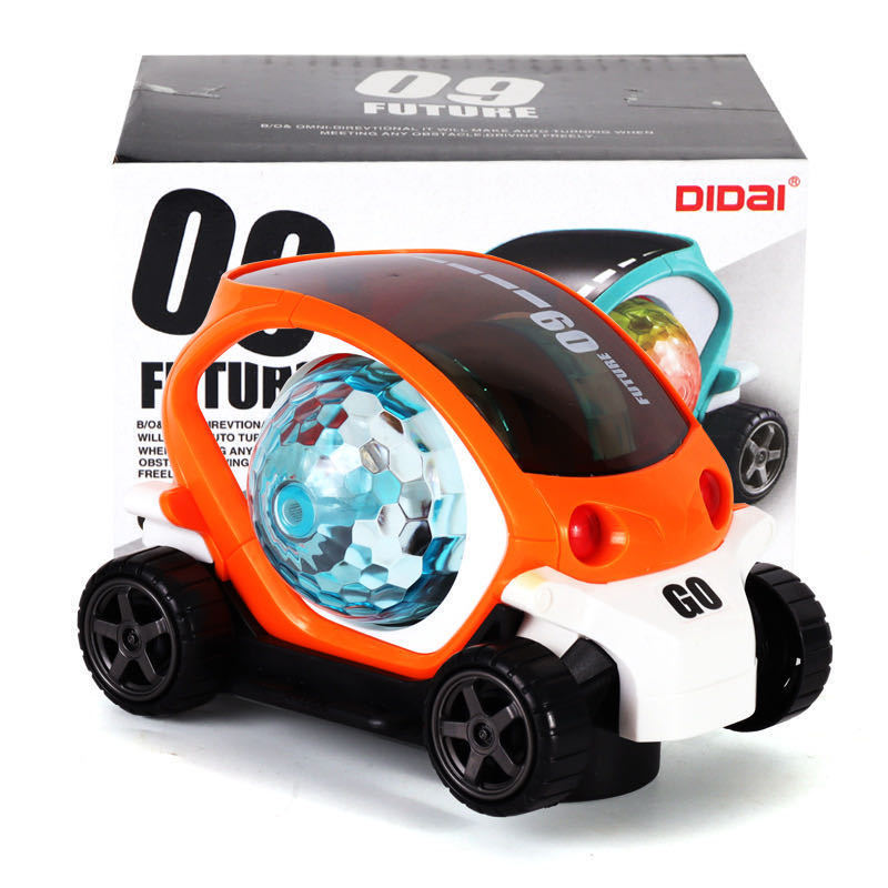 Cooles Raumkapsel-Auto 3D-Licht Mit Musik Kinderspielzeug