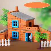 Pädagogisches Spielzeug Wenig Mason Spielzeug Mini Bauen EIN Haus
