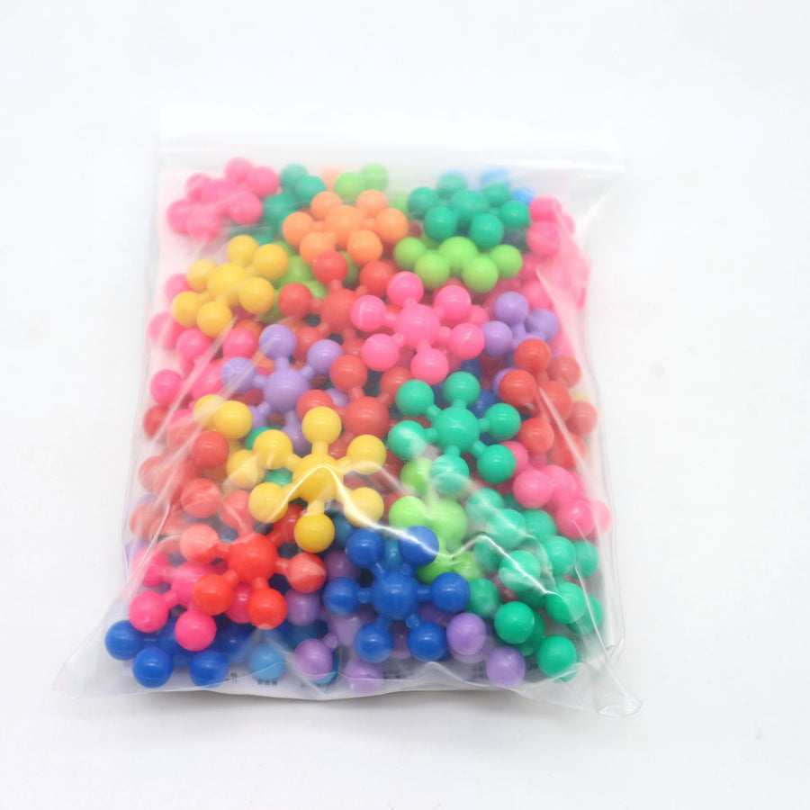 Kreative DIY Bausteine 3D Pflaumenblüte Kinderspielzeug