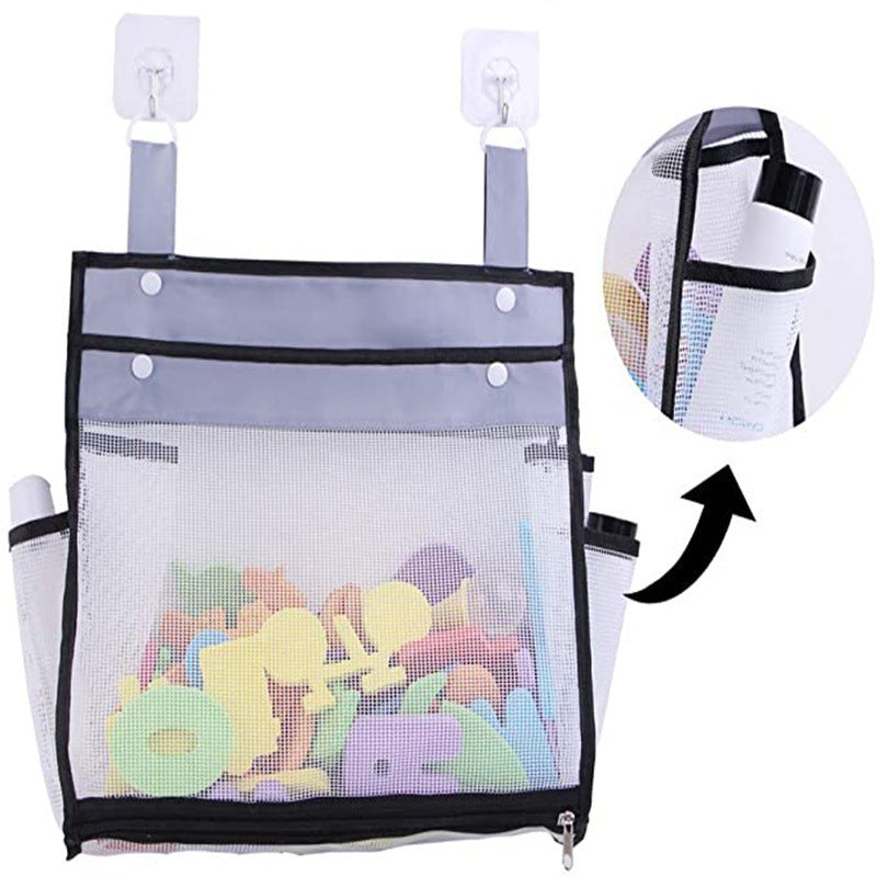 Children Bathroom Bath Toys Storage Mesh Bag