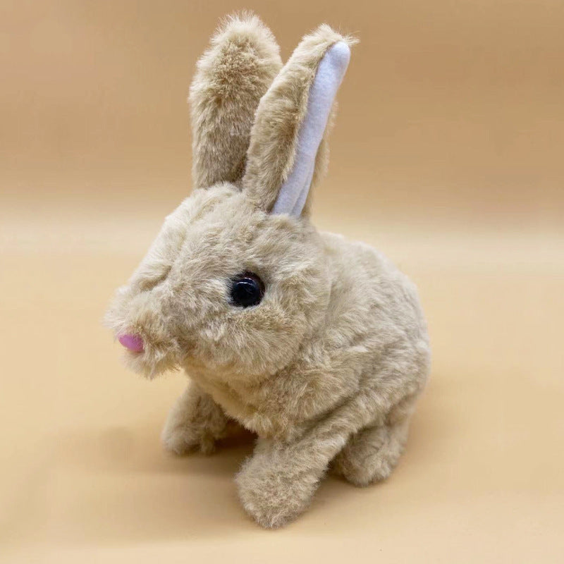 Simulation Pet Plüsch Elektrische Weiß Kaninchen Spielzeug