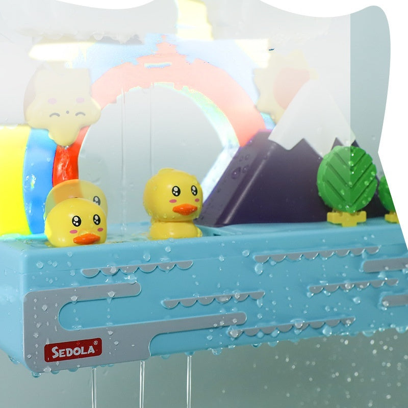 Kinder Regenbogen kleine Ente Wasserspiel zeug