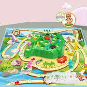 Kinder der Schildkröte Und Hare Racing Spielzeug Kreuz-land Rennen Tabelle Spiele