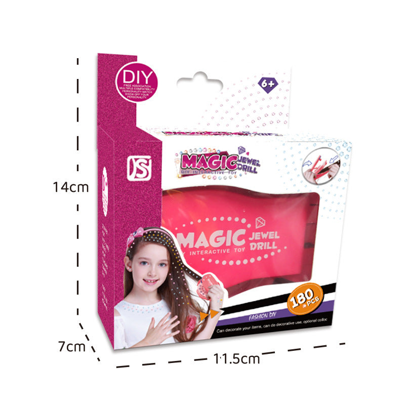 Mädchen Haarschmuck Aufkleber Rig FN Eltern Kind Kinderspiel zeug