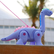 Elektrische Seil Dinosaurier Teppich Spielzeug Leucht Musik