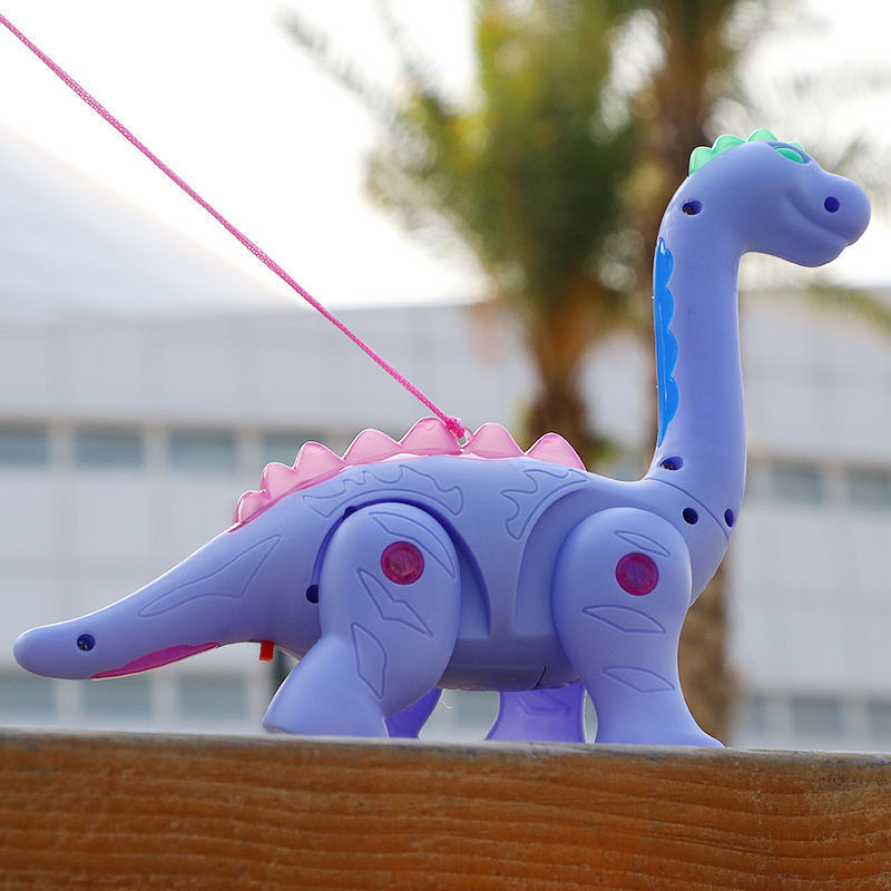 Elektrische Seil Dinosaurier Teppich Spielzeug Leucht Musik