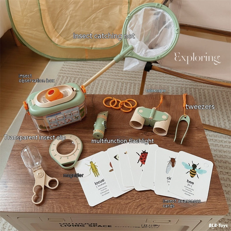 Camping Spielzeug Insekten beobachtungs box Schmetterlings fang netz Outdoor-Abenteuer-Zelt
