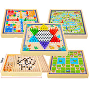 mytooy Holz-Brettspiel Sammlung