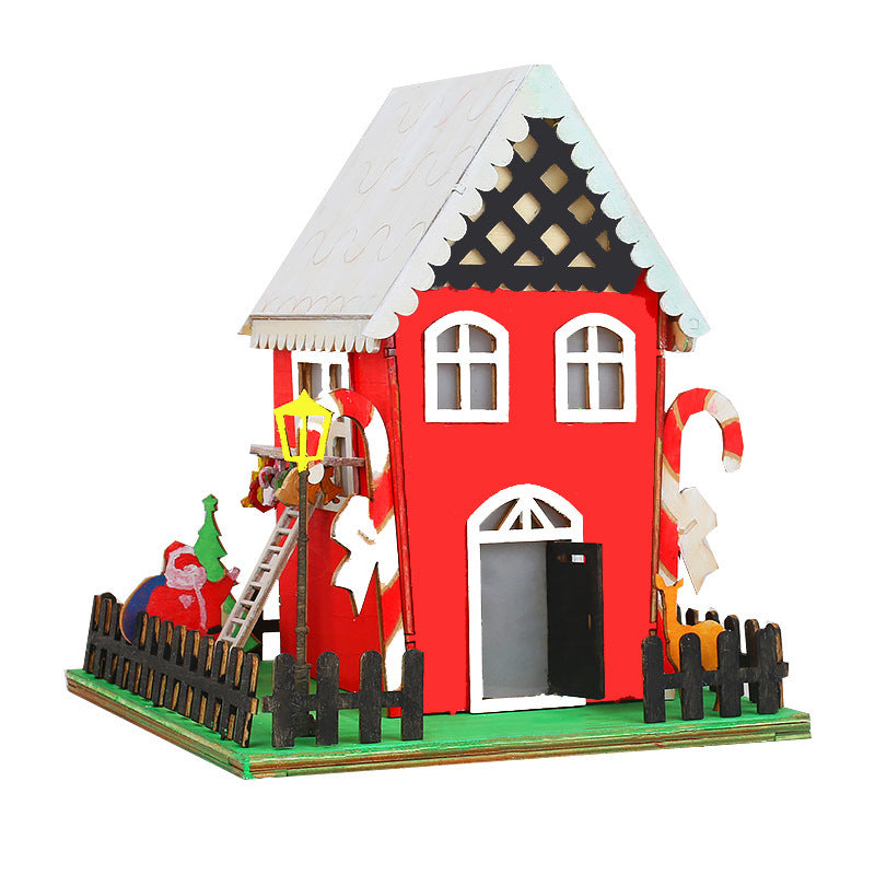 Ducational Holz Spielzeug Kreative DIY Laser Schneiden 3D Mechanische Modell Holz Puzzle Spiel Montage Spielzeug Puzzle Geschenk Für Kinder