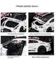 Aluminium-Auto-Modell-Ornamente Acousten-optisches Power-Control-Spielzeug