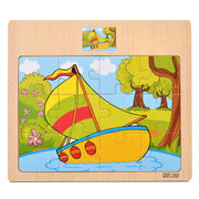 mytooy Holzpuzzle 12-teilig