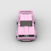 Rennmodell E30 M3 MOC Kleine Partikel Zusammengebautes Bausteinspielzeug