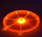 Funny Outdoor Toy Boomerangs Flying Saucer Helicopter Spin Disk Flight LED Toys