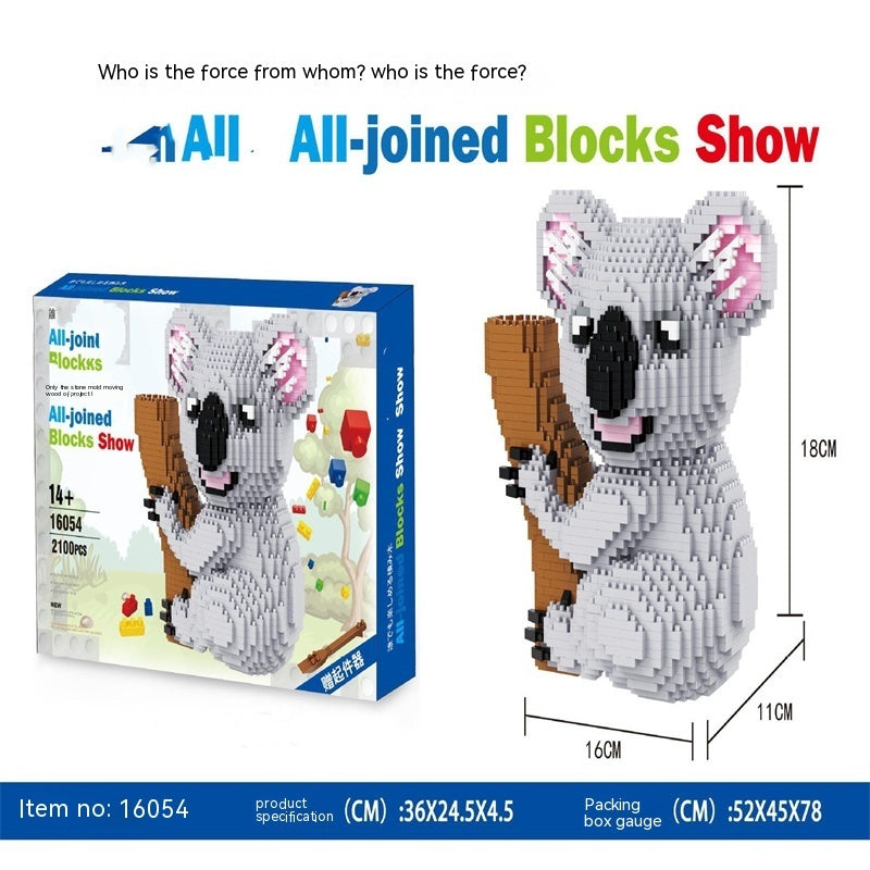 mytooy Cartoon Giraffe Klemmbausteine